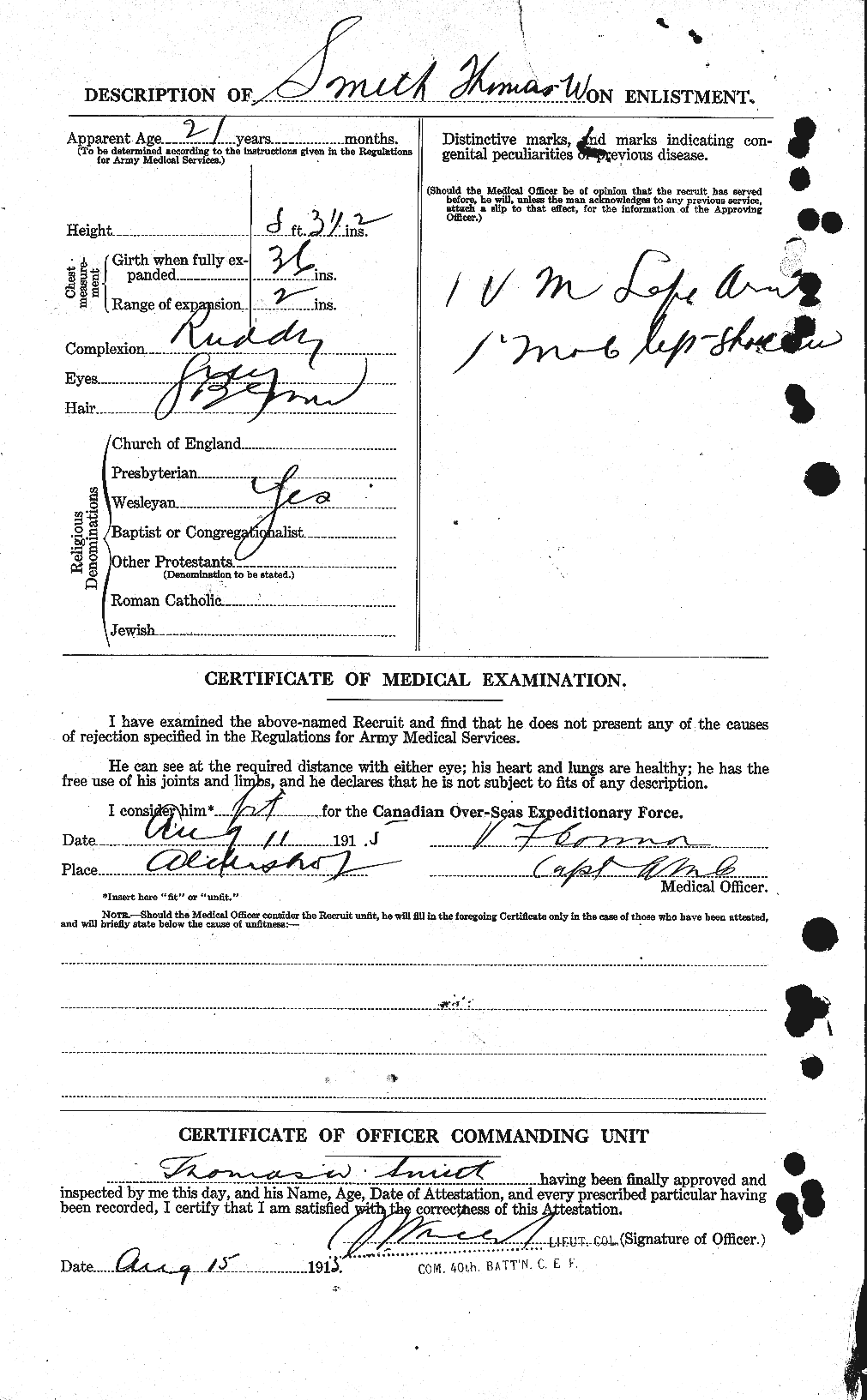 Personnel Records of the First World War - CEF 106676b