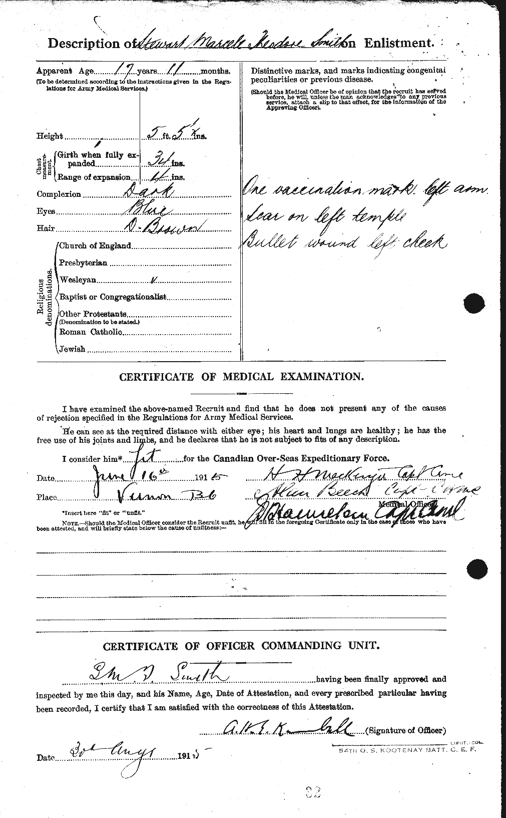 Personnel Records of the First World War - CEF 107355b