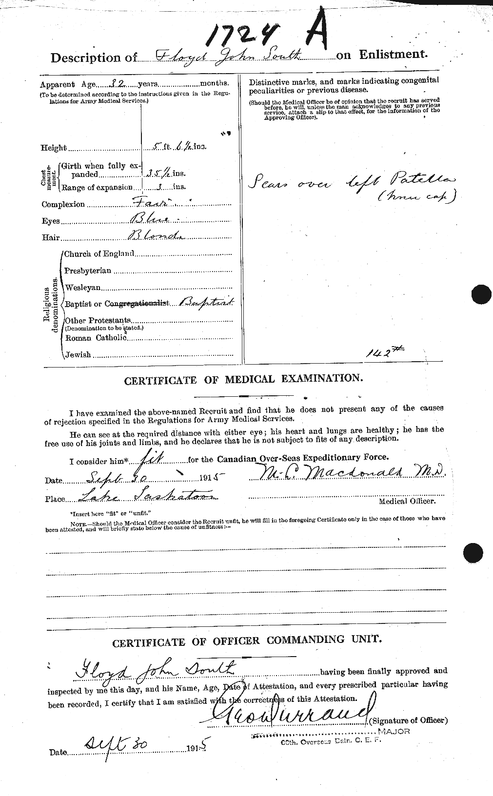 Personnel Records of the First World War - CEF 108861b