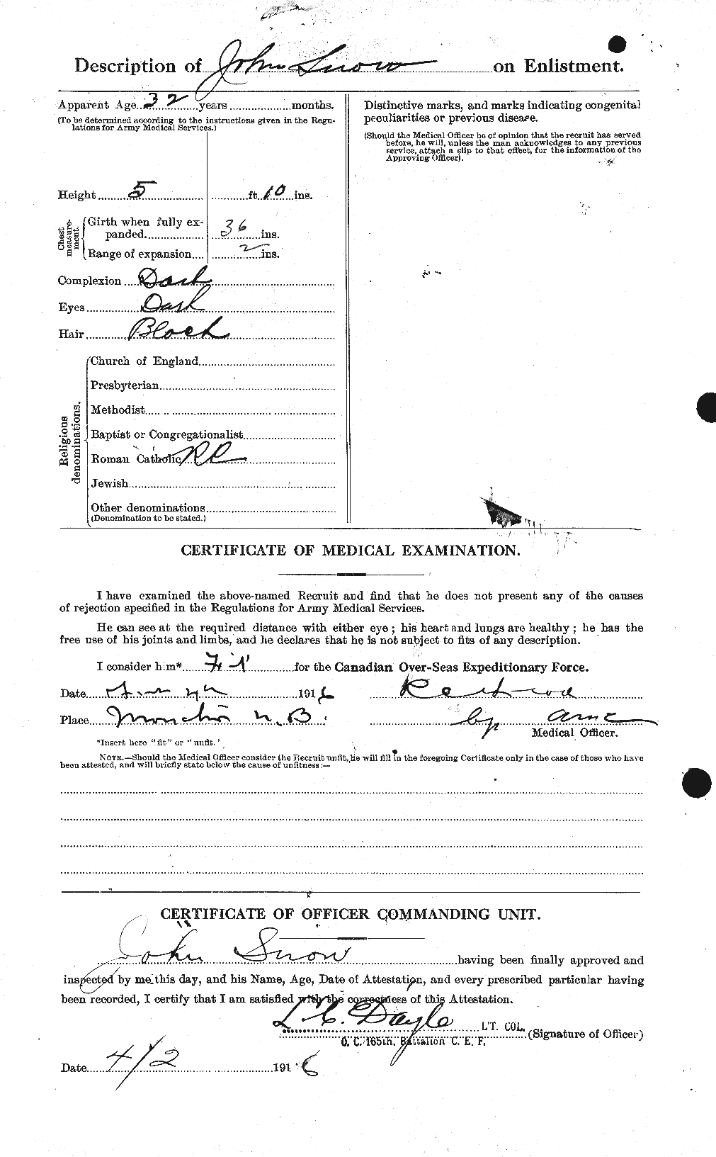 Personnel Records of the First World War - CEF 108948b