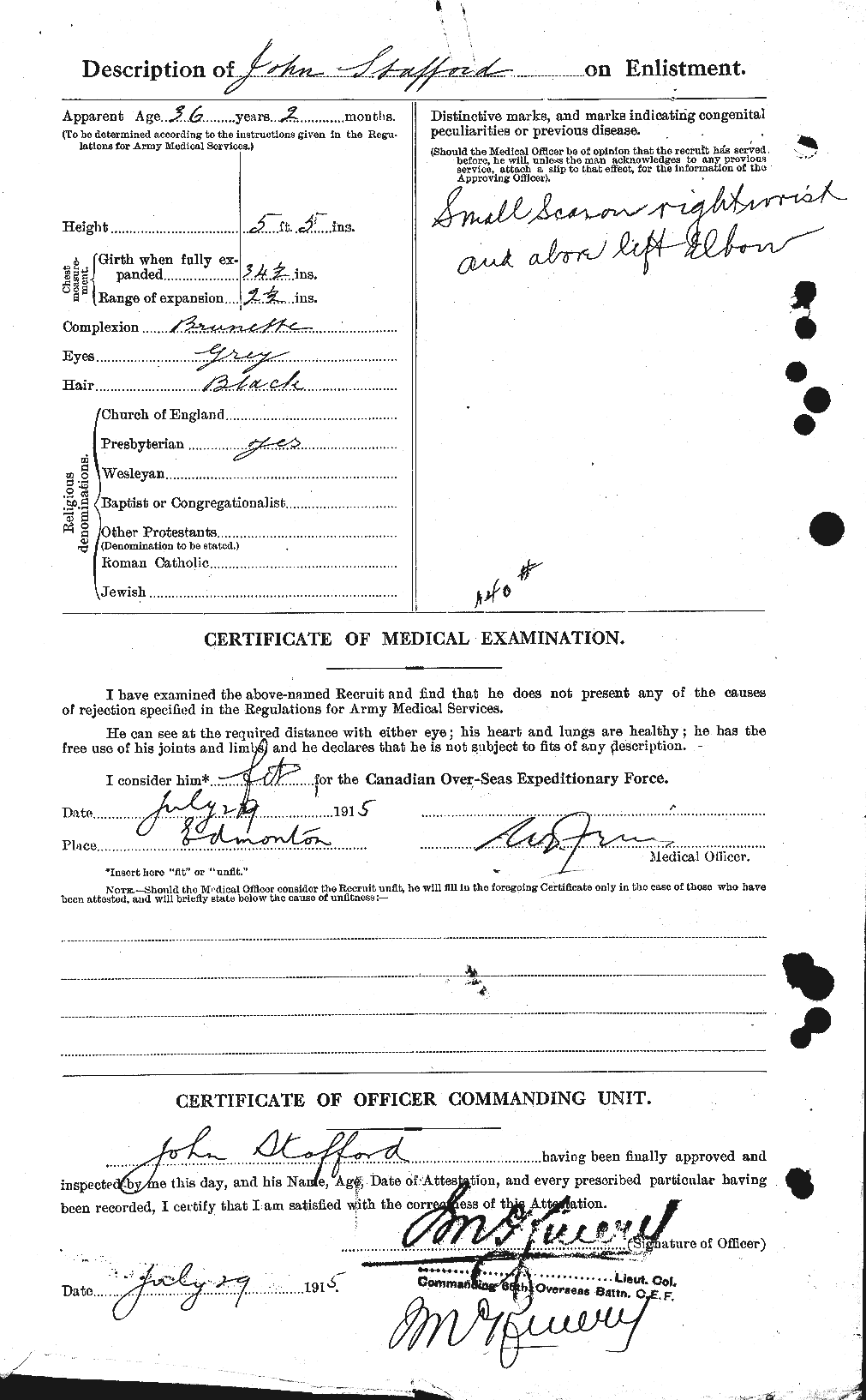 Personnel Records of the First World War - CEF 113259b