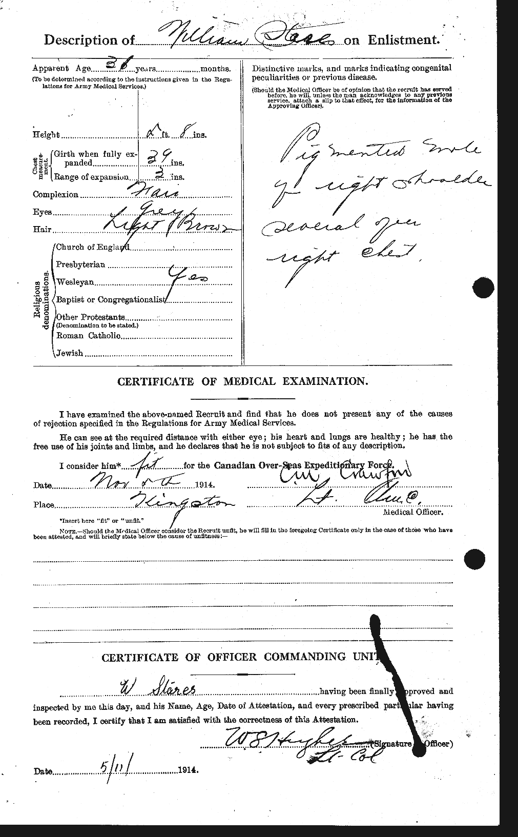 Personnel Records of the First World War - CEF 113484b
