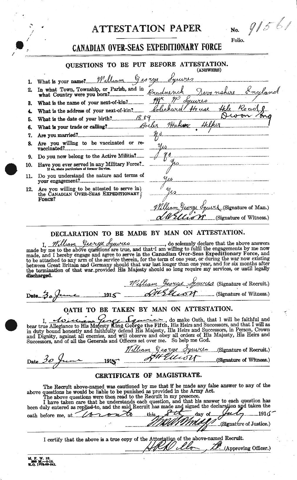 Personnel Records of the First World War - CEF 114248a