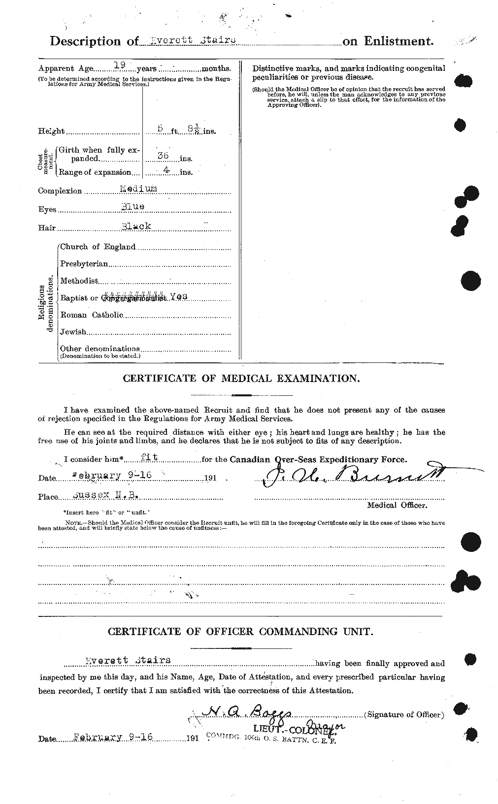 Personnel Records of the First World War - CEF 116817b