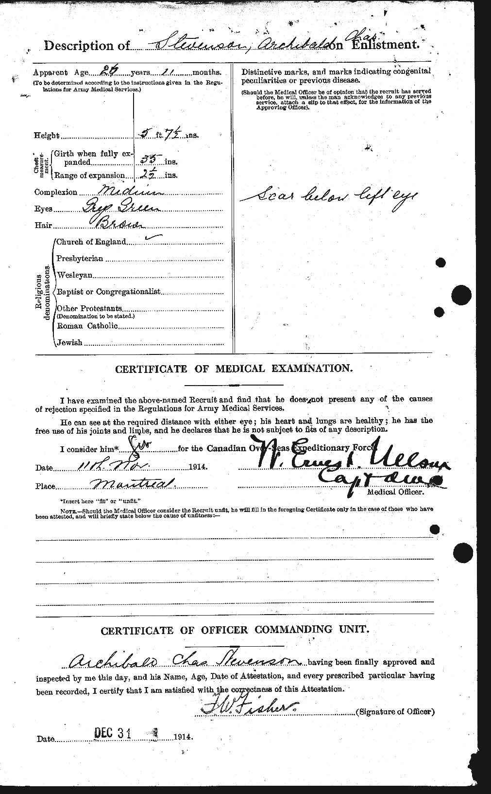 Personnel Records of the First World War - CEF 118025b