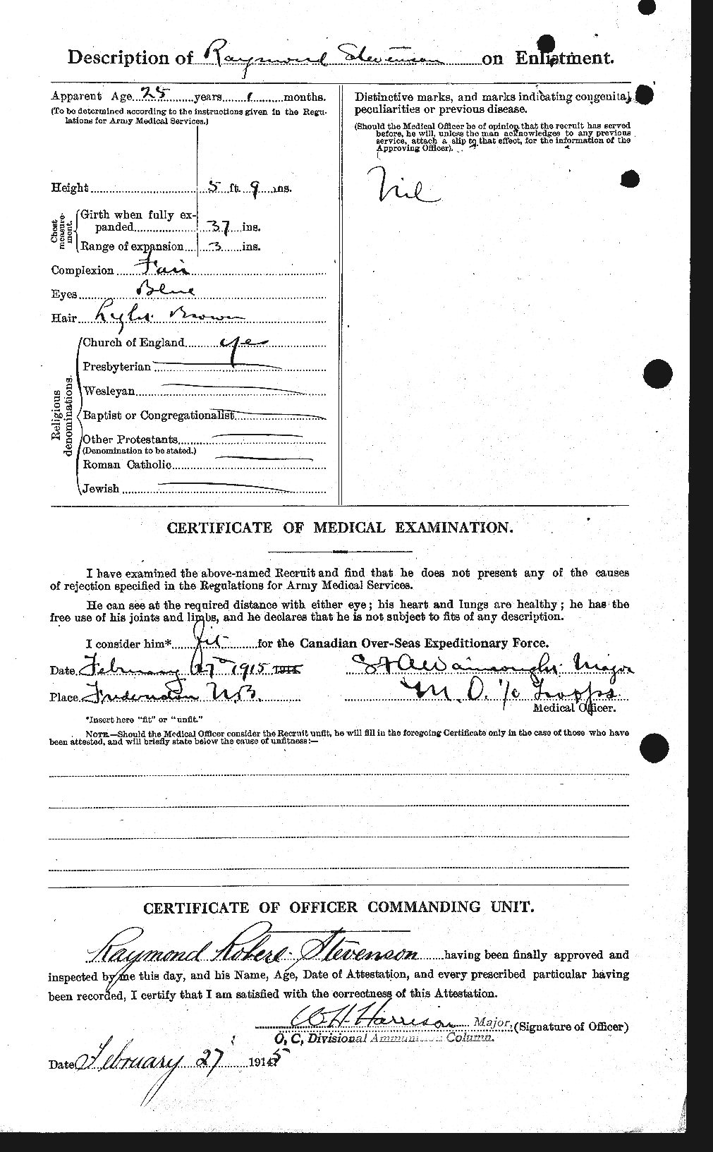 Personnel Records of the First World War - CEF 118896b