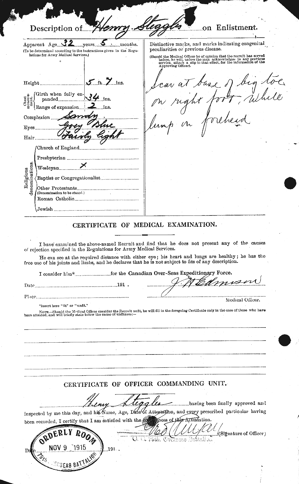 Personnel Records of the First World War - CEF 119318b