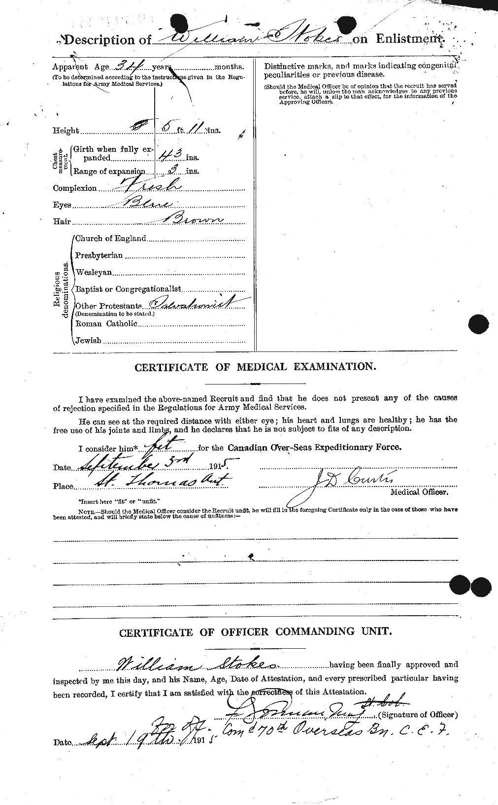 Personnel Records of the First World War - CEF 120653b
