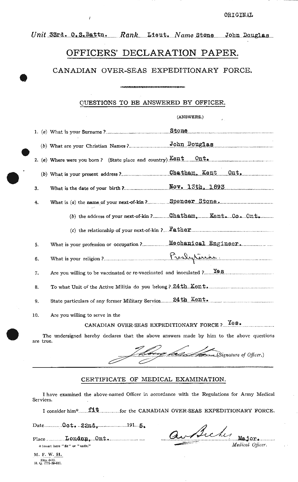 Personnel Records of the First World War - CEF 121942a
