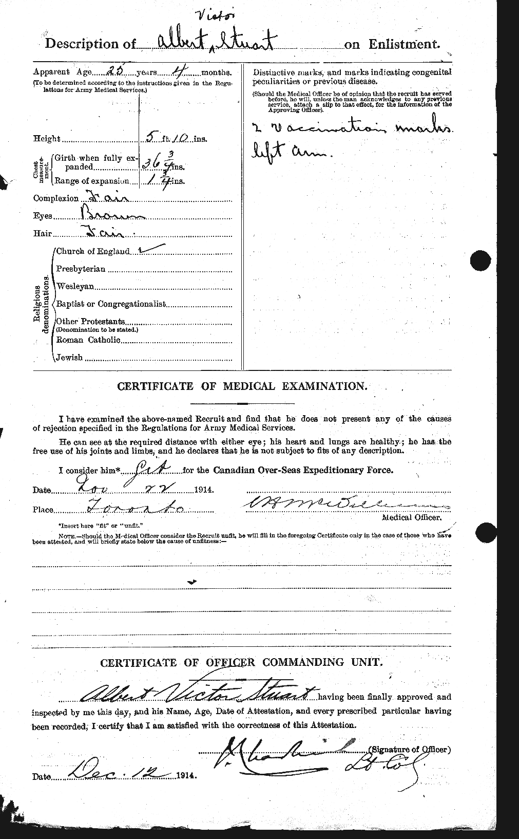Personnel Records of the First World War - CEF 122337b