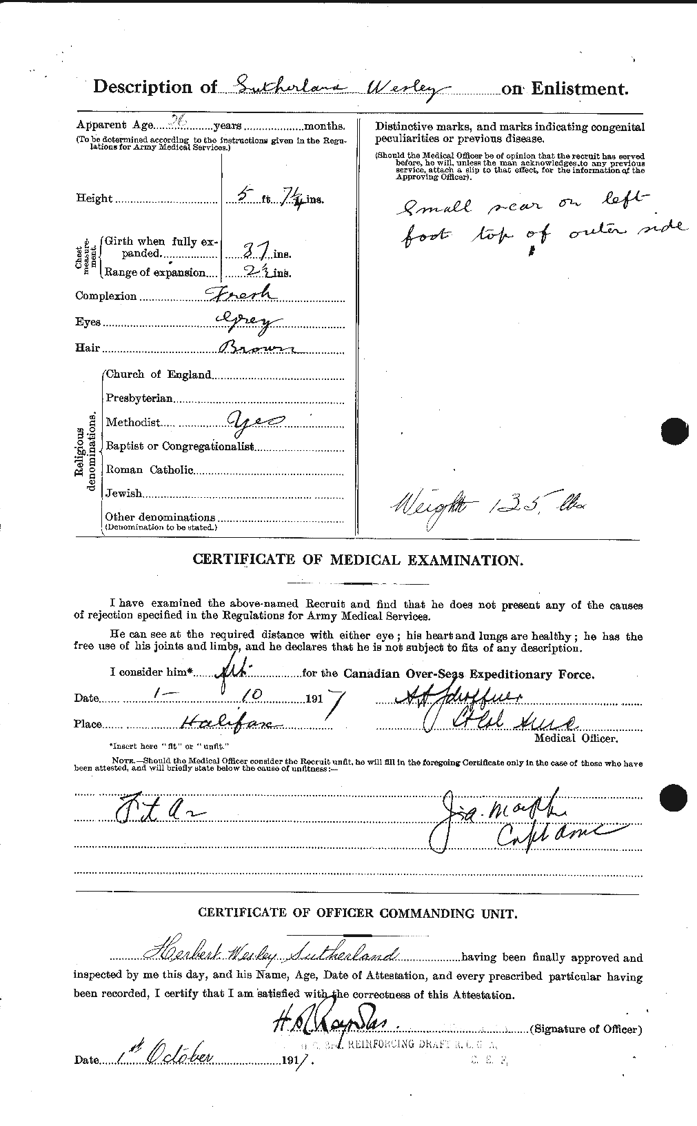 Personnel Records of the First World War - CEF 124803b