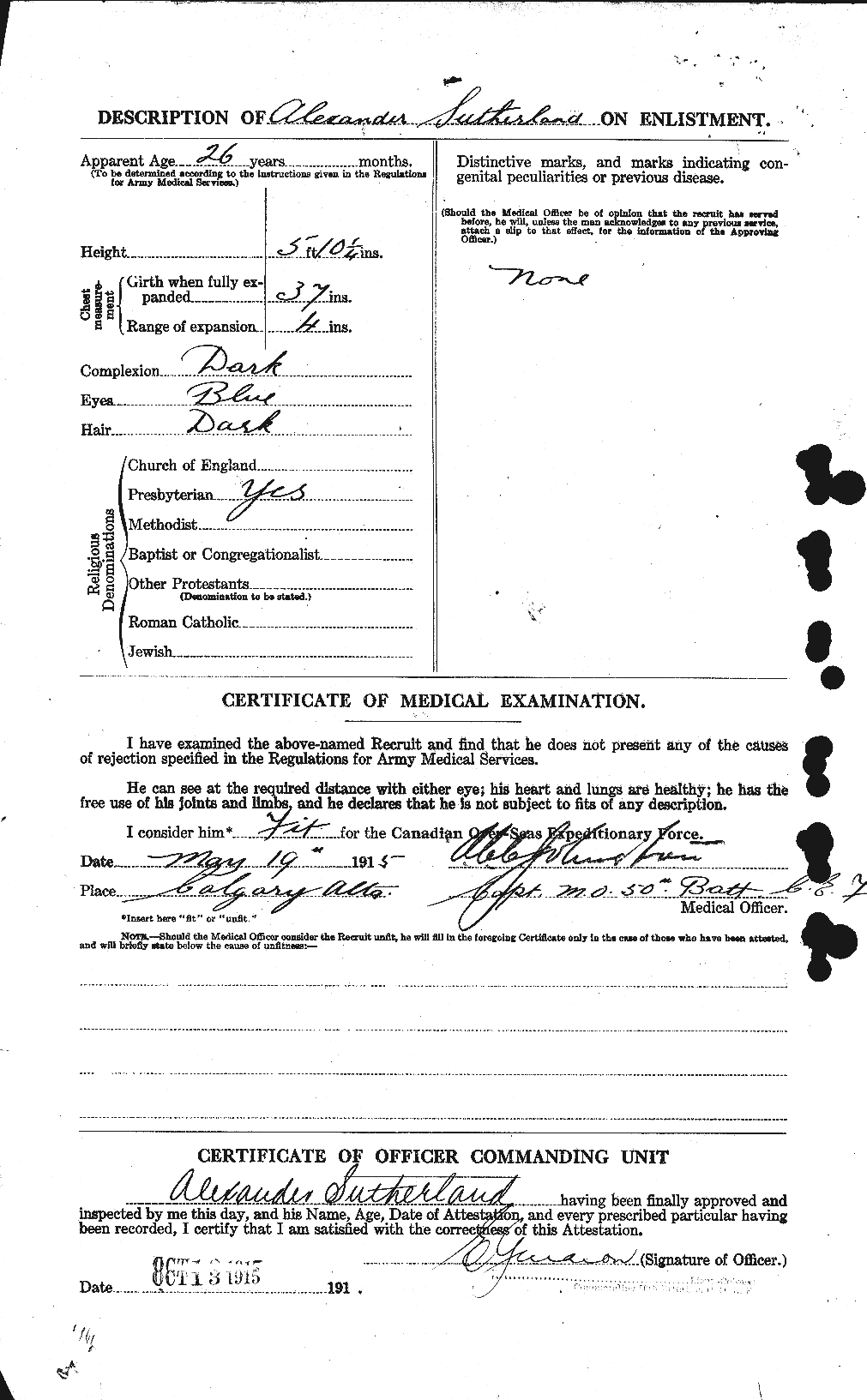 Personnel Records of the First World War - CEF 125366b