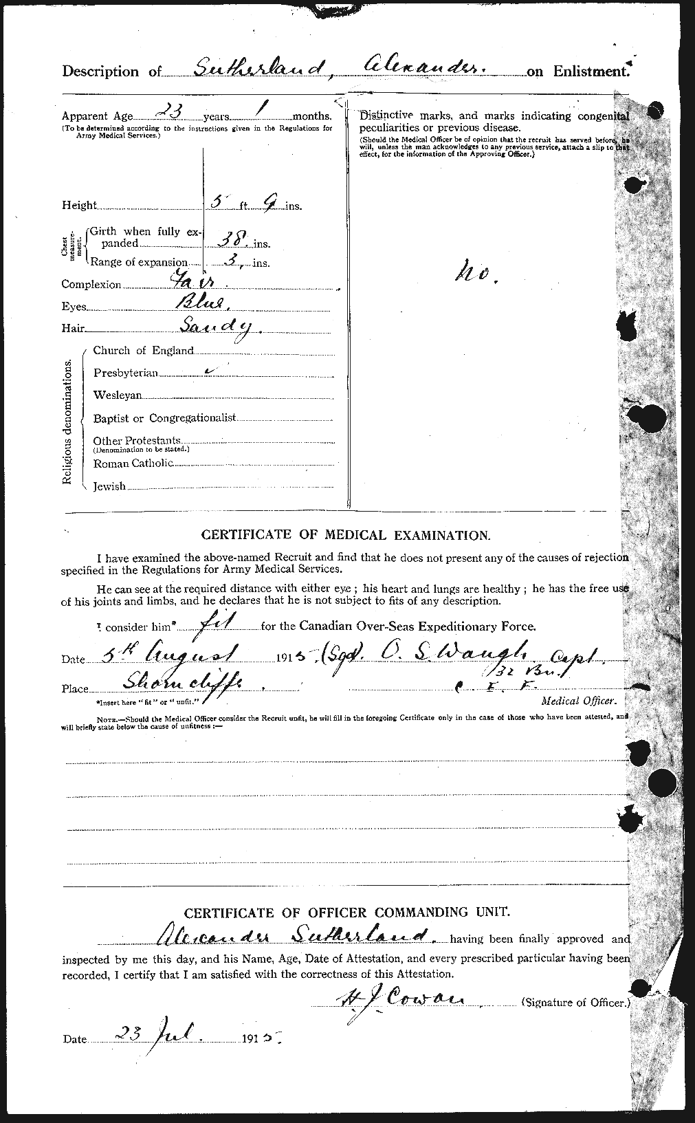 Personnel Records of the First World War - CEF 125378b