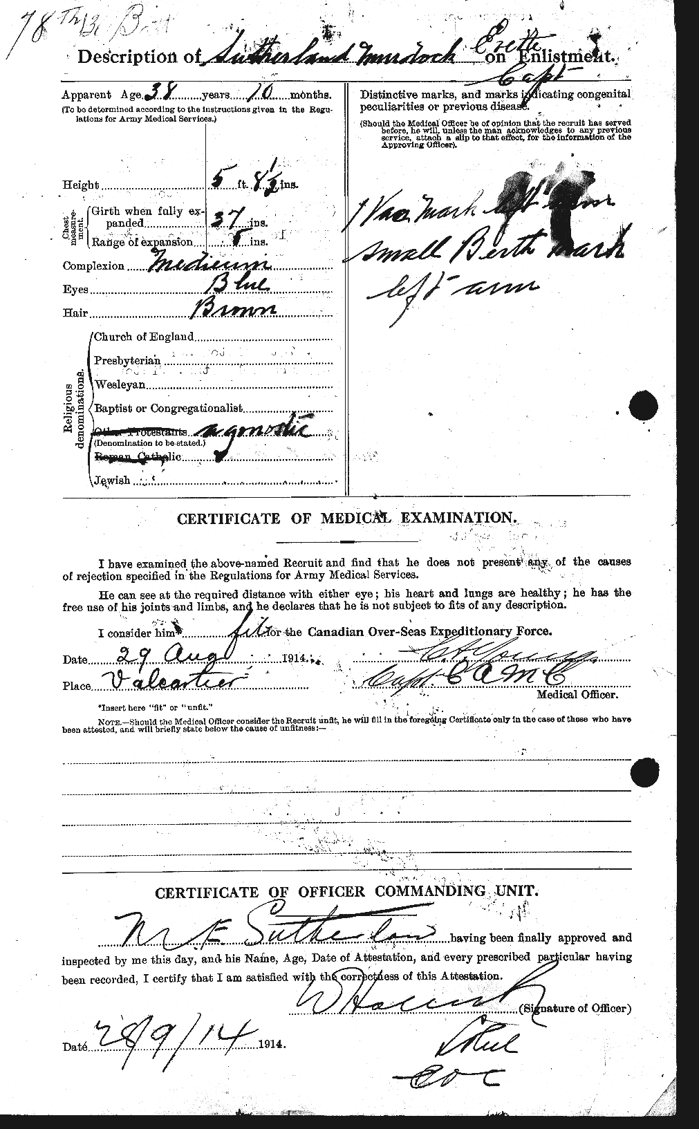 Personnel Records of the First World War - CEF 126836b