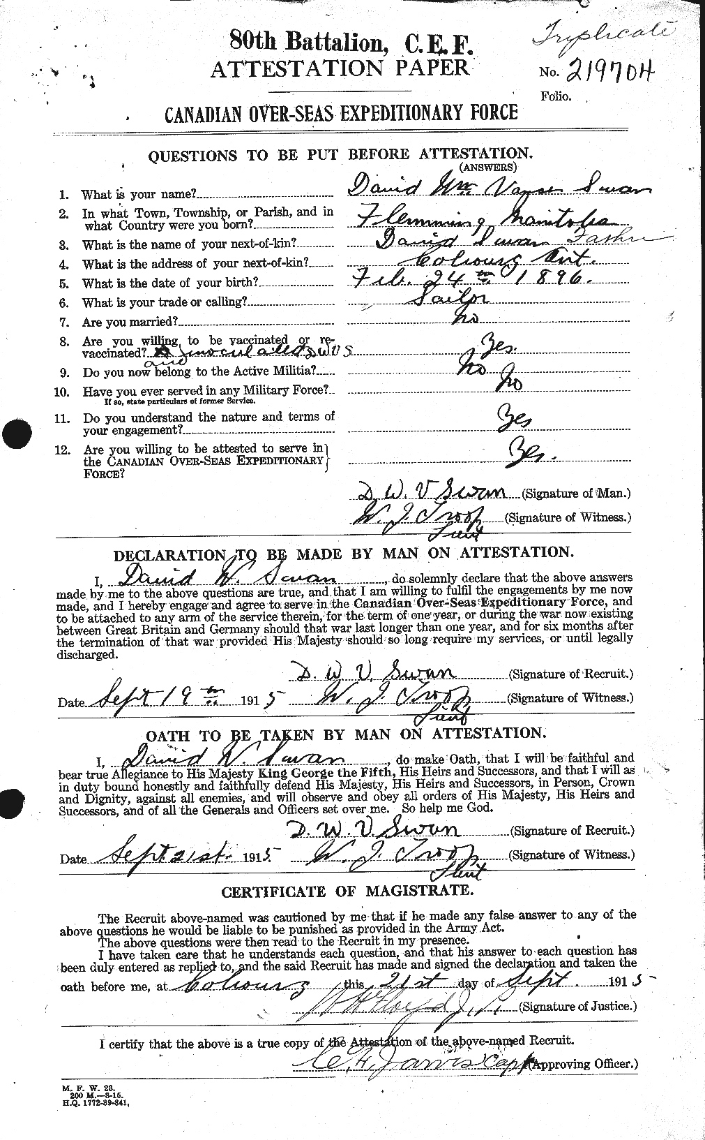 Personnel Records of the First World War - CEF 127375a