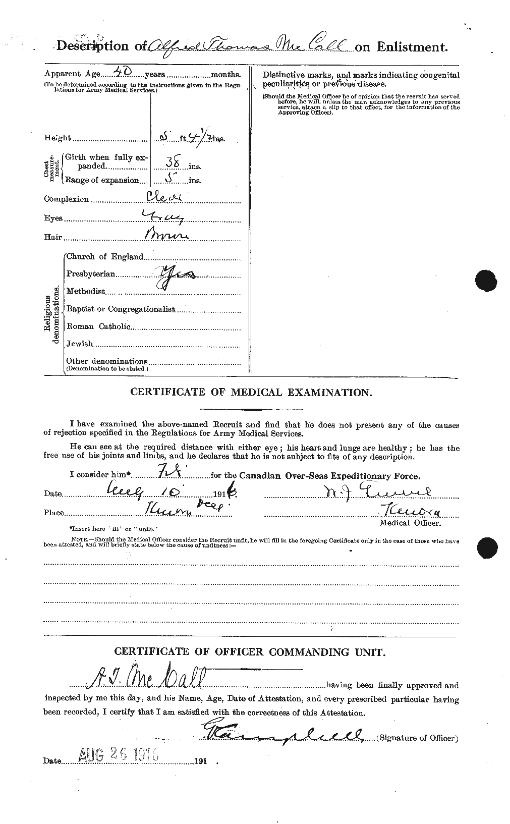 Personnel Records of the First World War - CEF 131971b