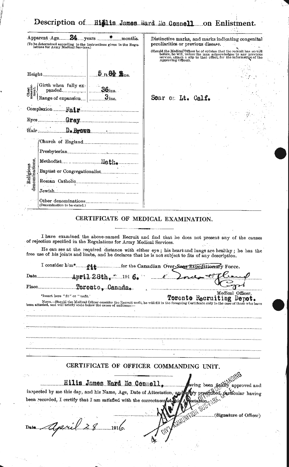 Personnel Records of the First World War - CEF 132872b