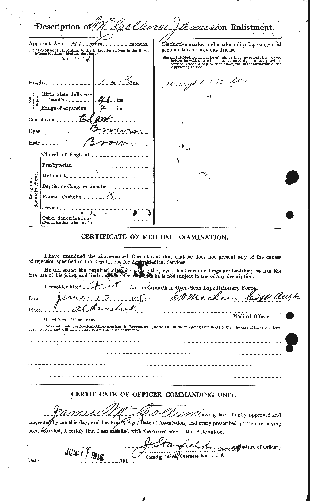Personnel Records of the First World War - CEF 133340b