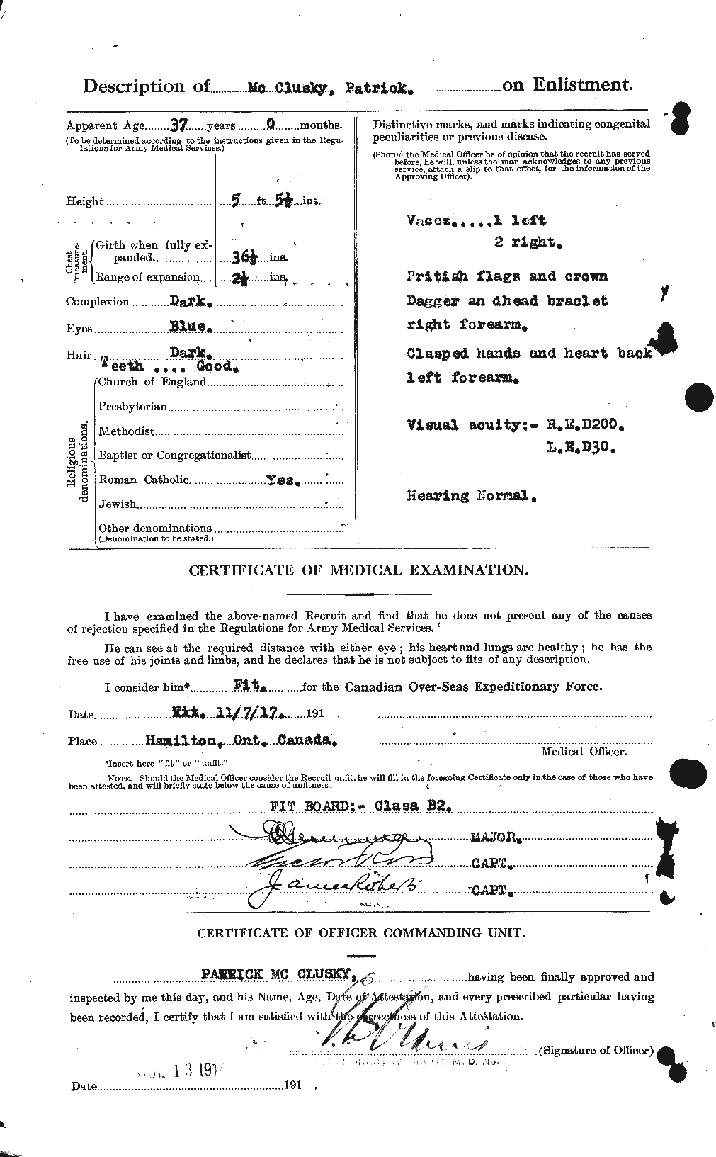 Personnel Records of the First World War - CEF 133467b