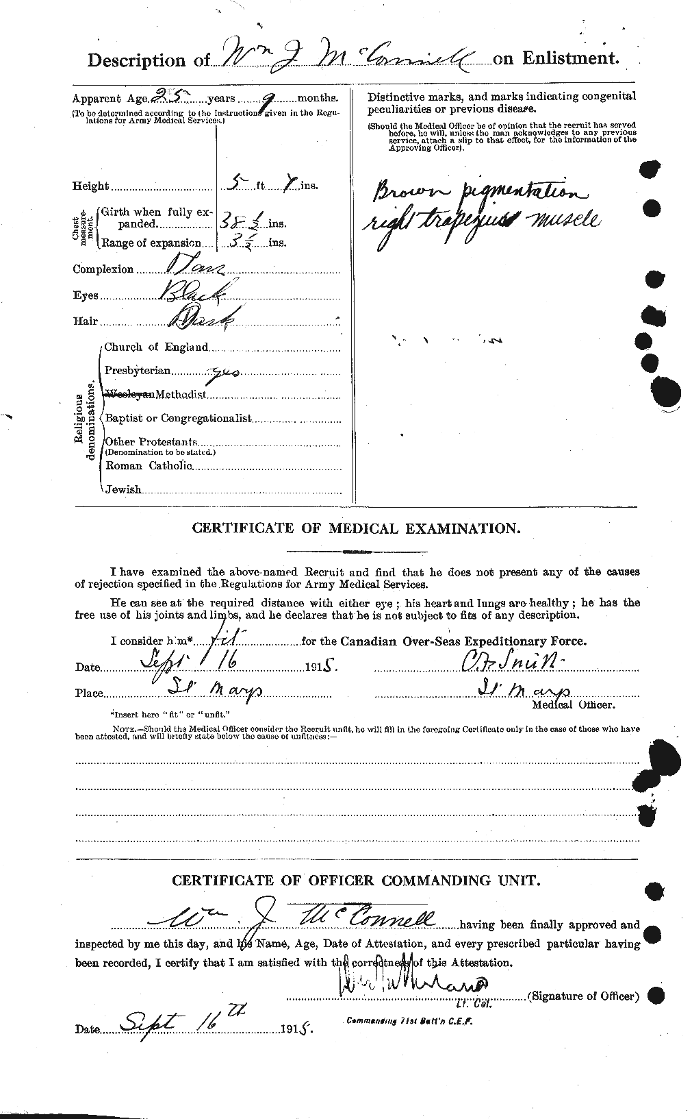 Personnel Records of the First World War - CEF 134228b