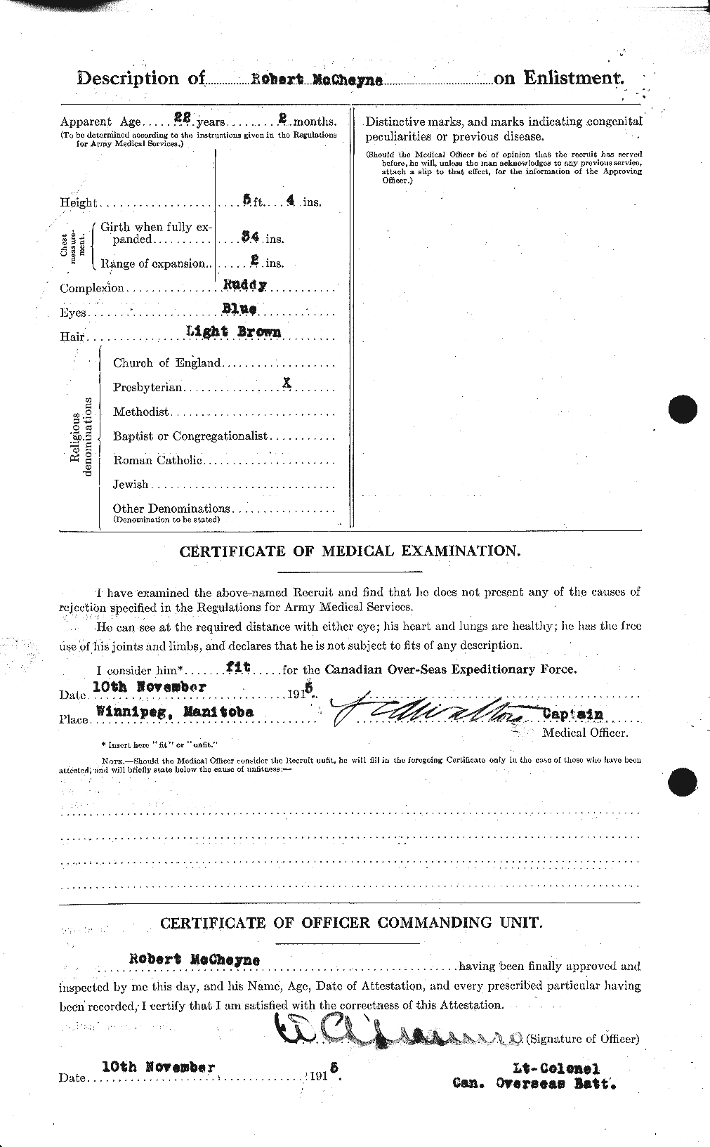 Personnel Records of the First World War - CEF 135586b