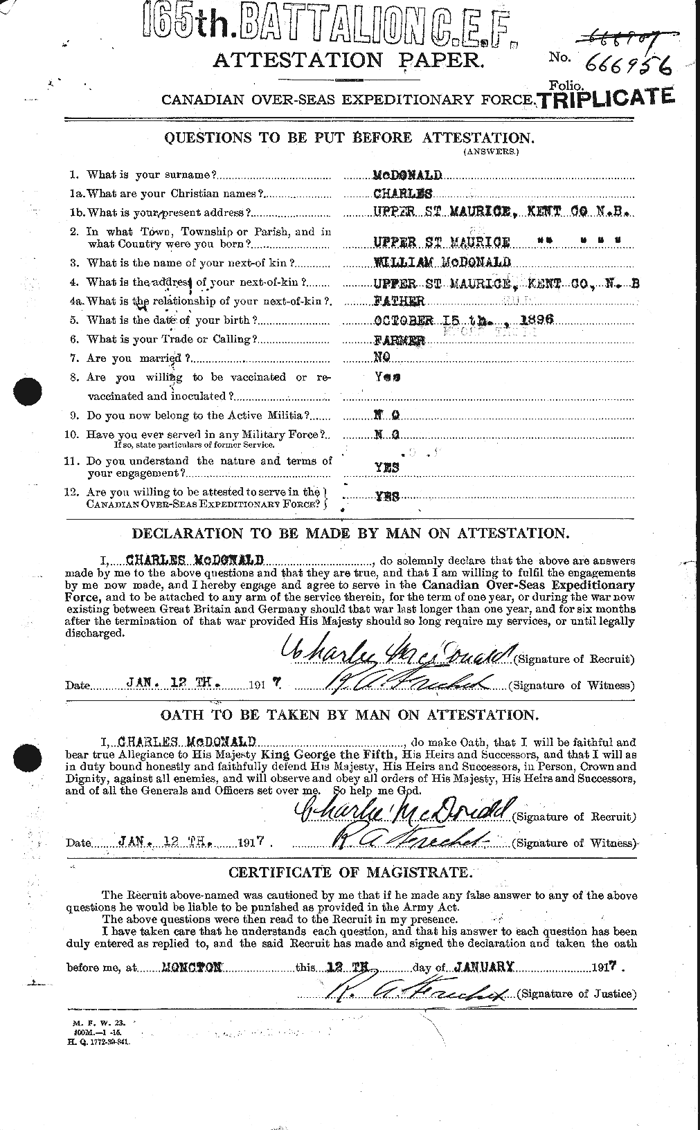 Personnel Records of the First World War - CEF 136448a