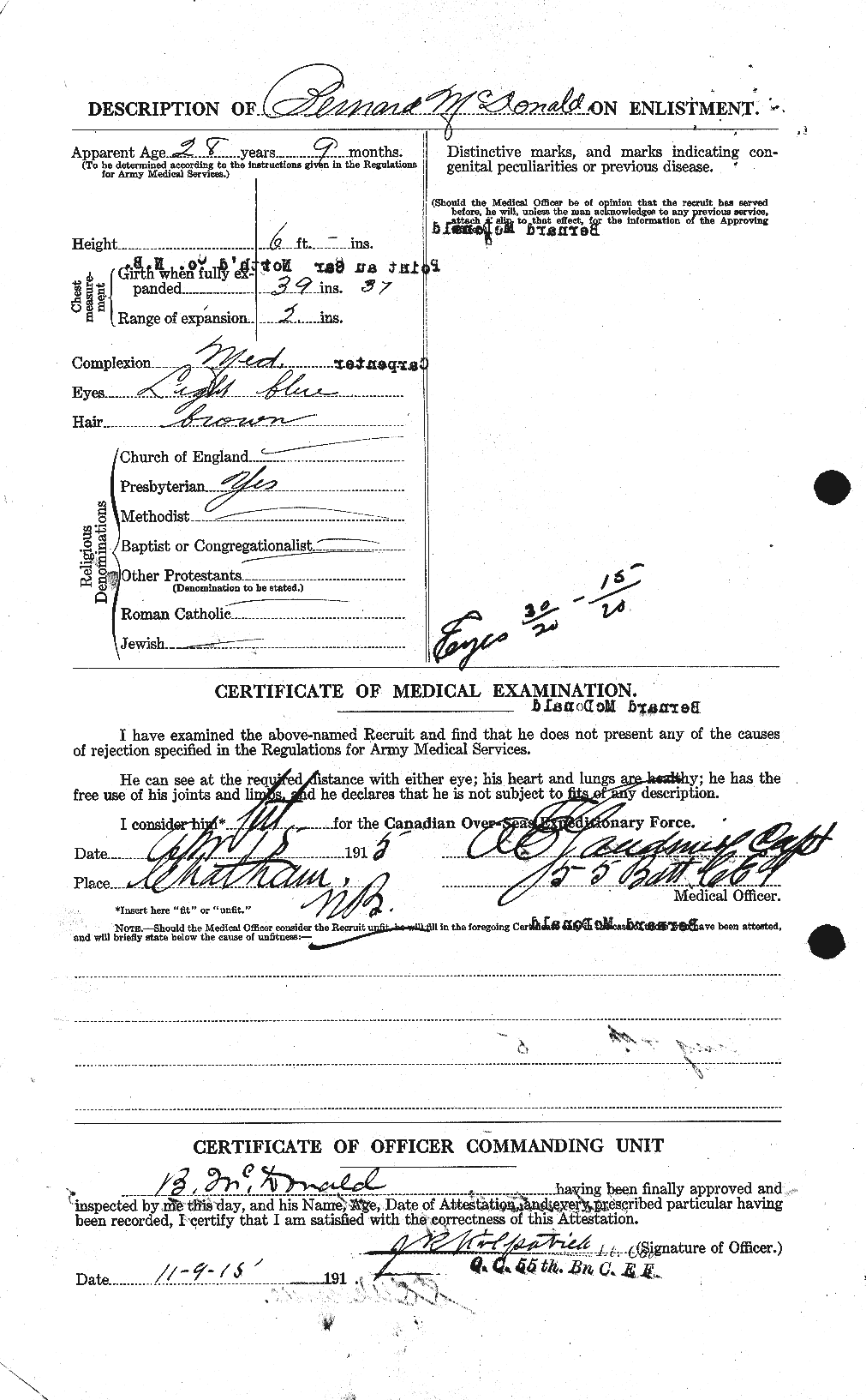 Personnel Records of the First World War - CEF 136517b