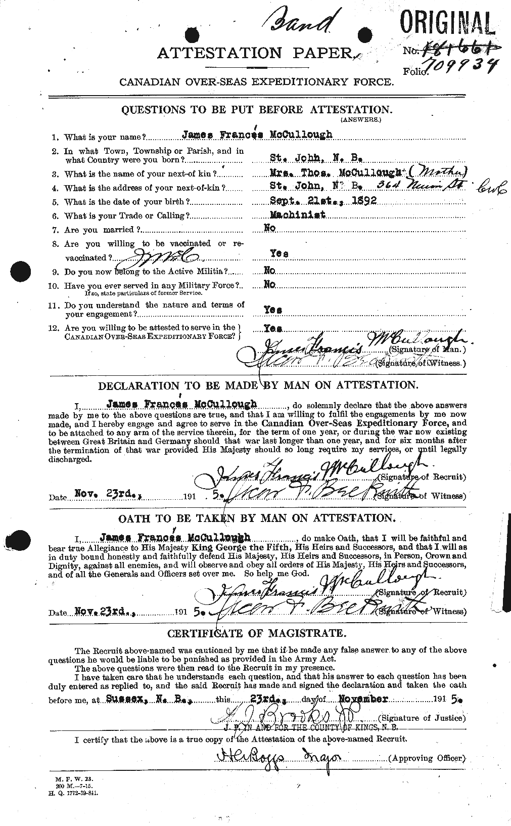 Personnel Records of the First World War - CEF 136921a