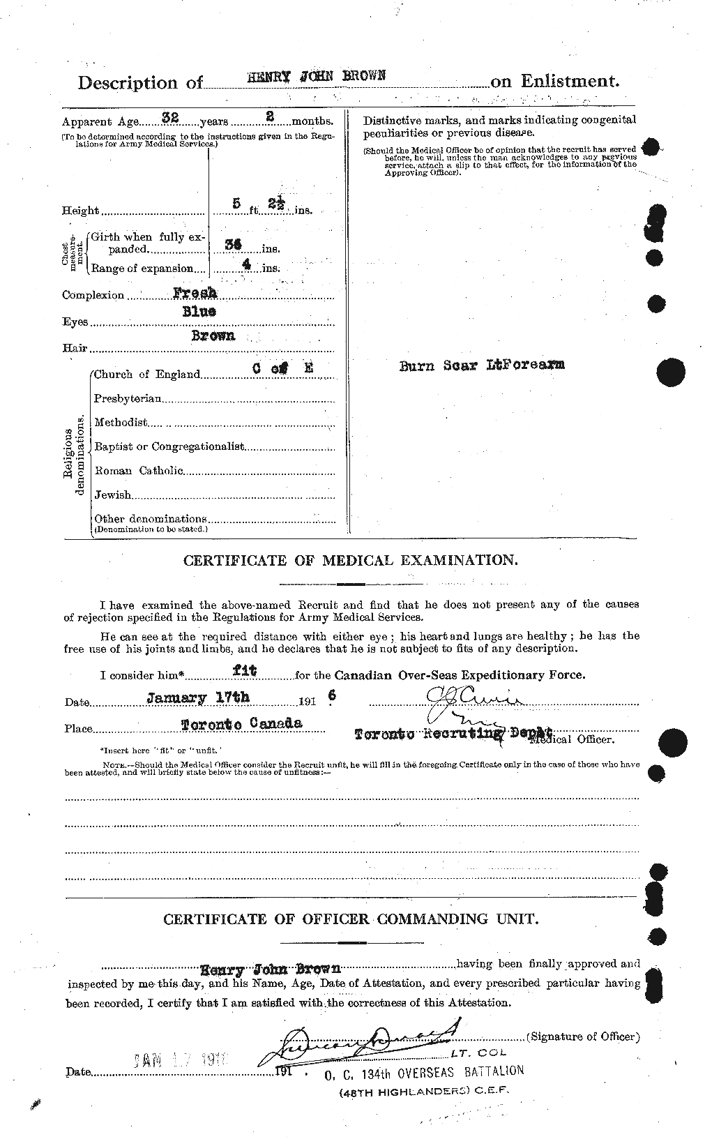Personnel Records of the First World War - CEF 200659b