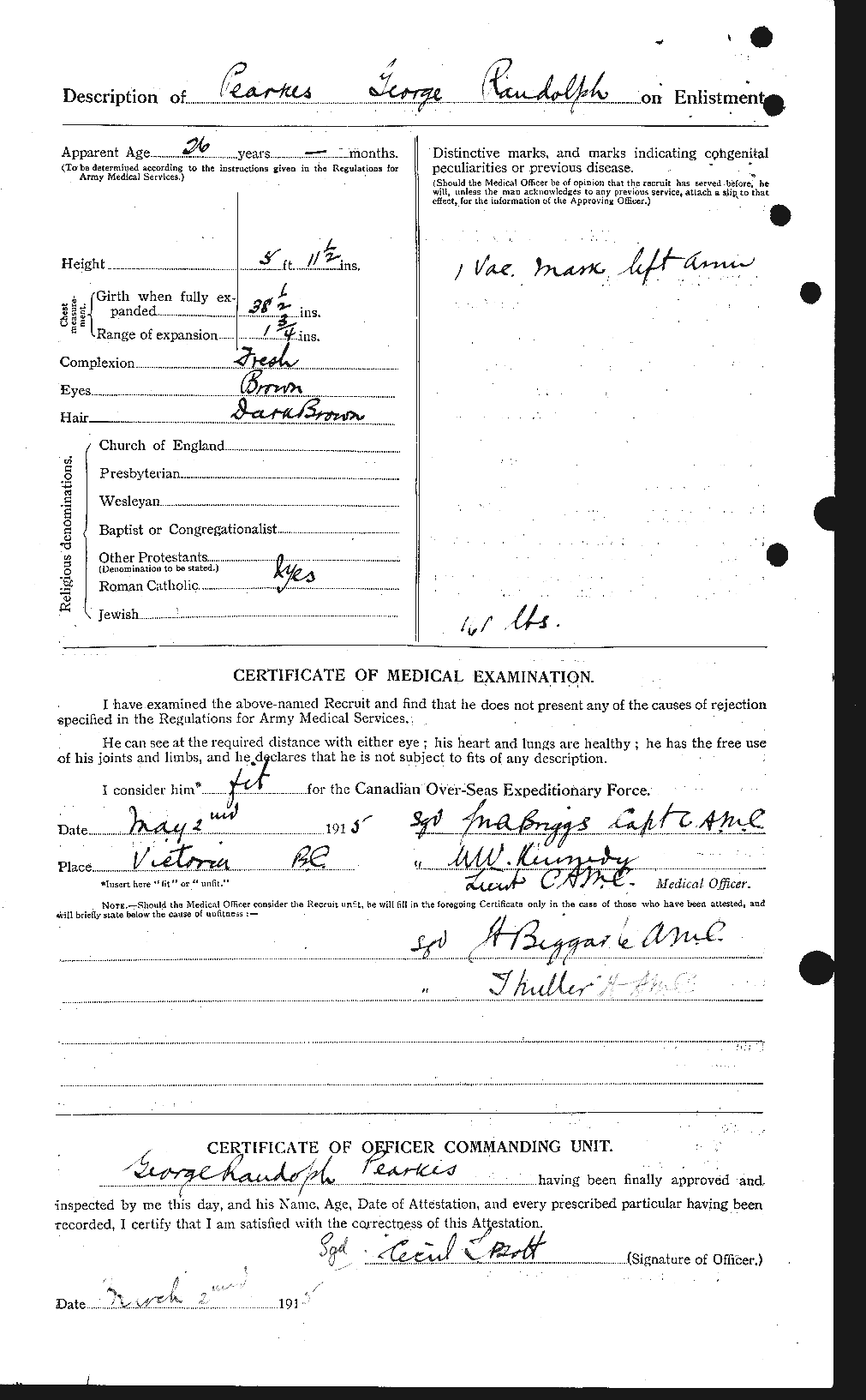 Personnel Records of the First World War - CEF 200673b