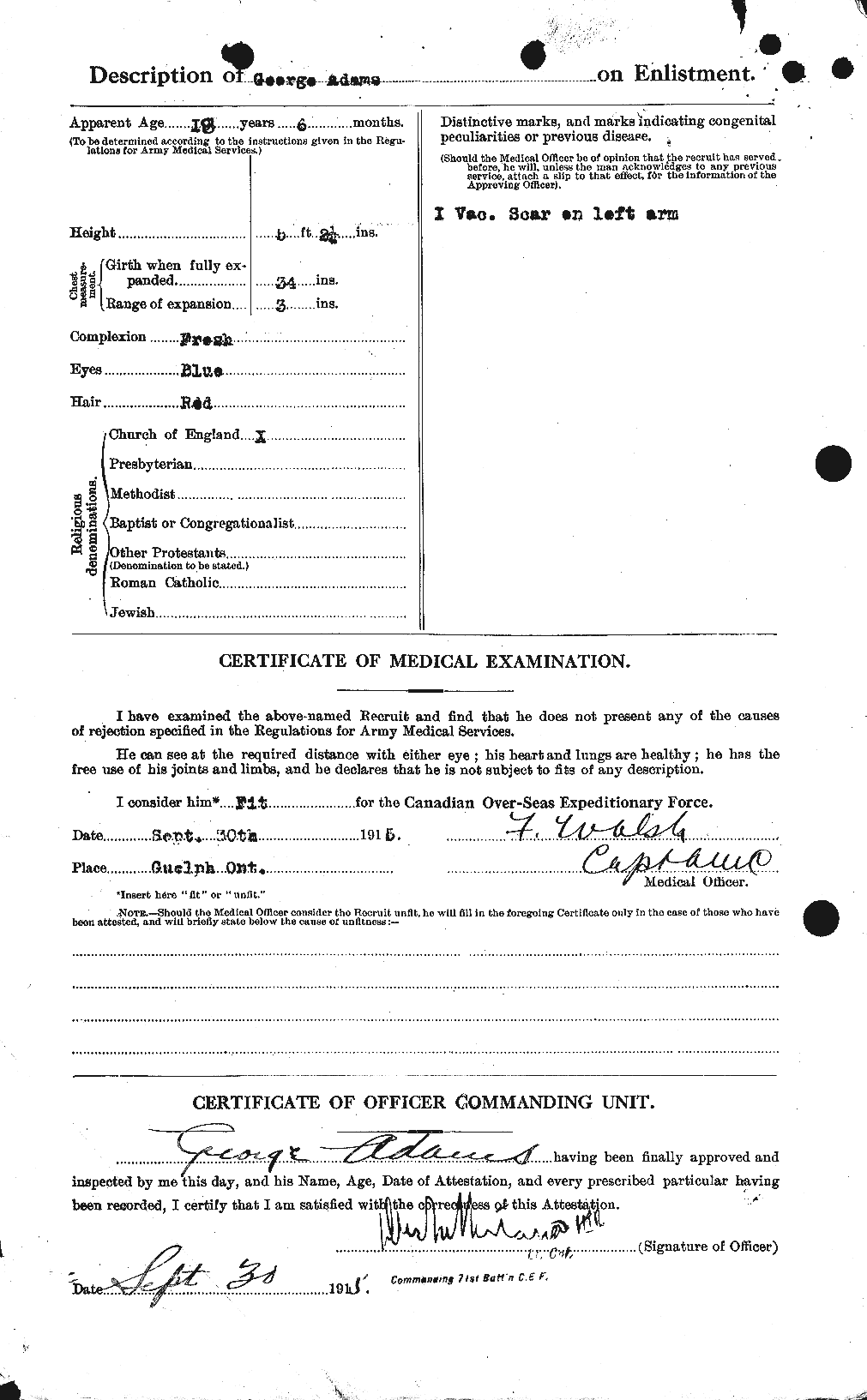 Personnel Records of the First World War - CEF 202557b
