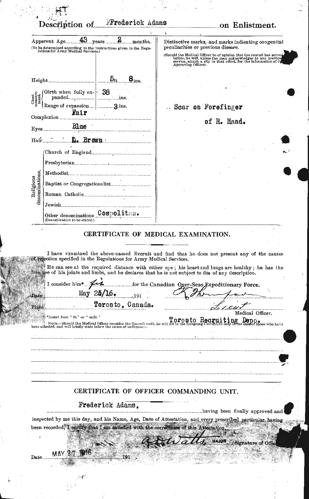 Personnel Records of the First World War - CEF 202686b