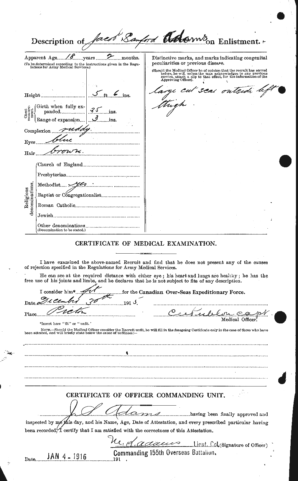 Personnel Records of the First World War - CEF 203221b