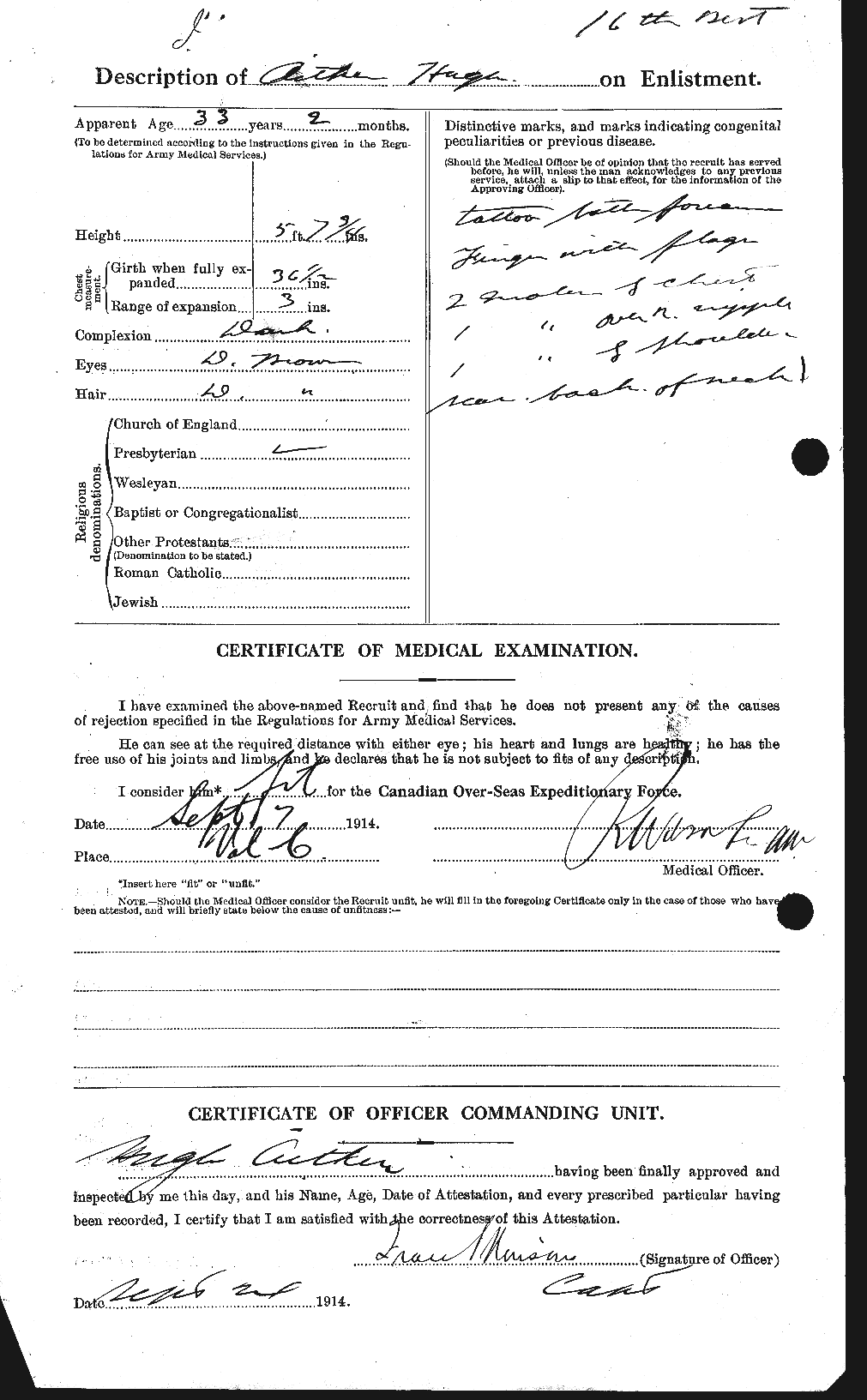 Personnel Records of the First World War - CEF 203372b