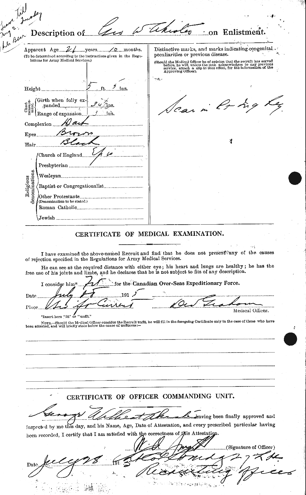 Personnel Records of the First World War - CEF 203585b