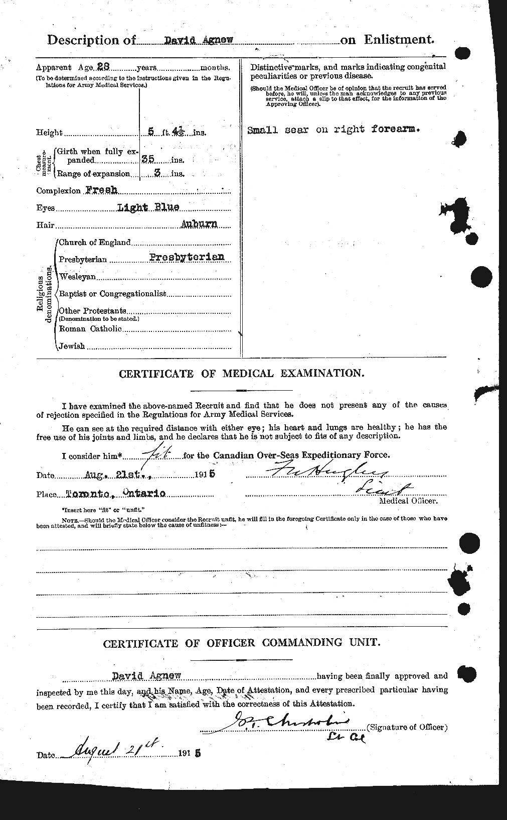 Personnel Records of the First World War - CEF 203749b