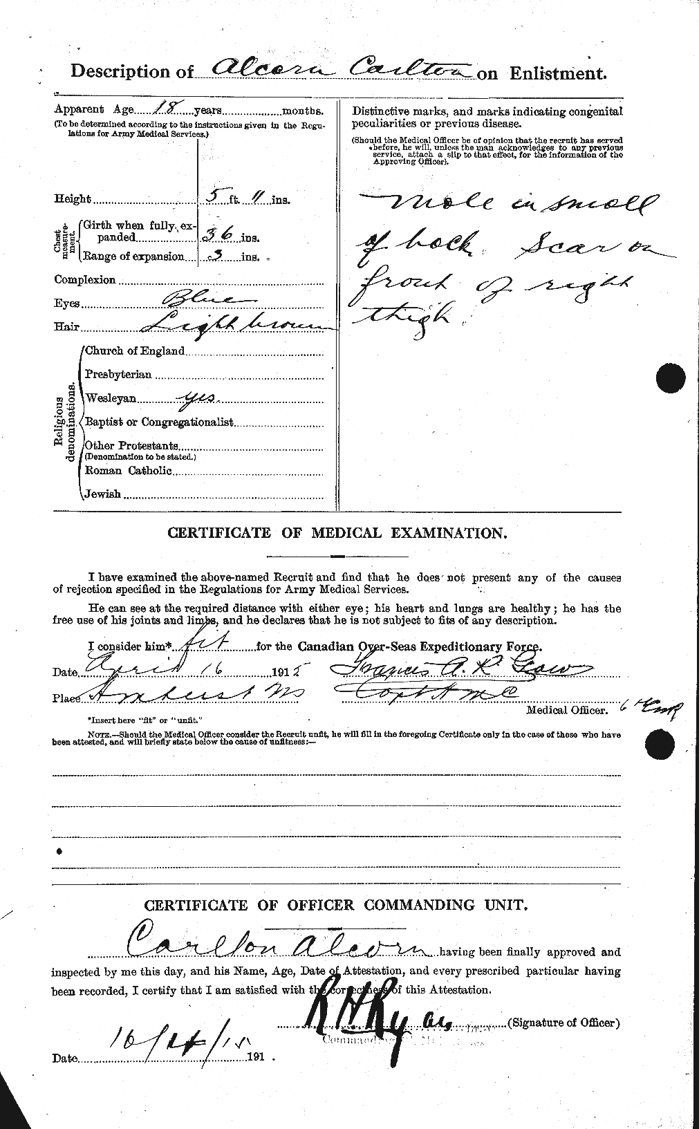 Personnel Records of the First World War - CEF 204777b