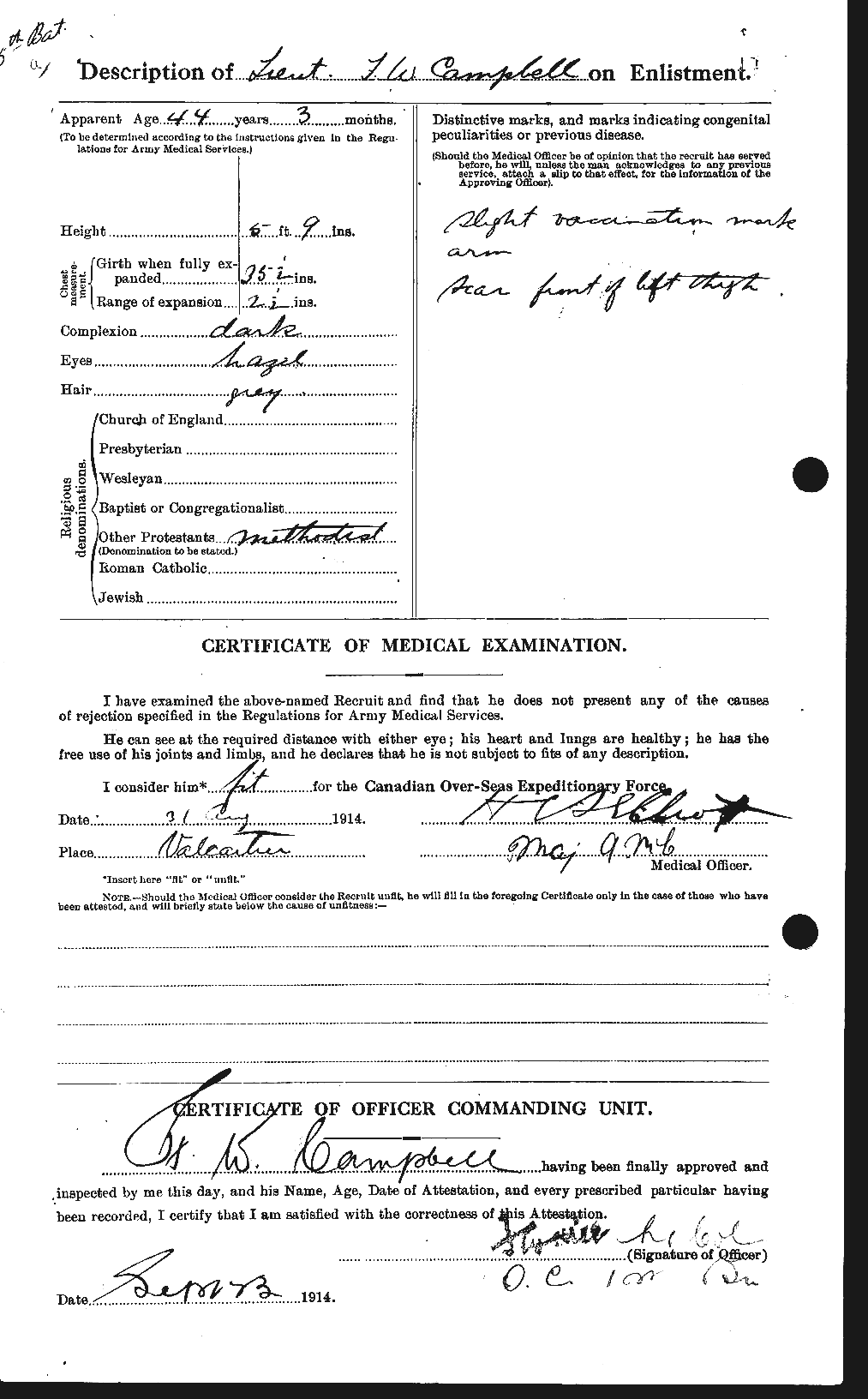 Personnel Records of the First World War - CEF 206305b
