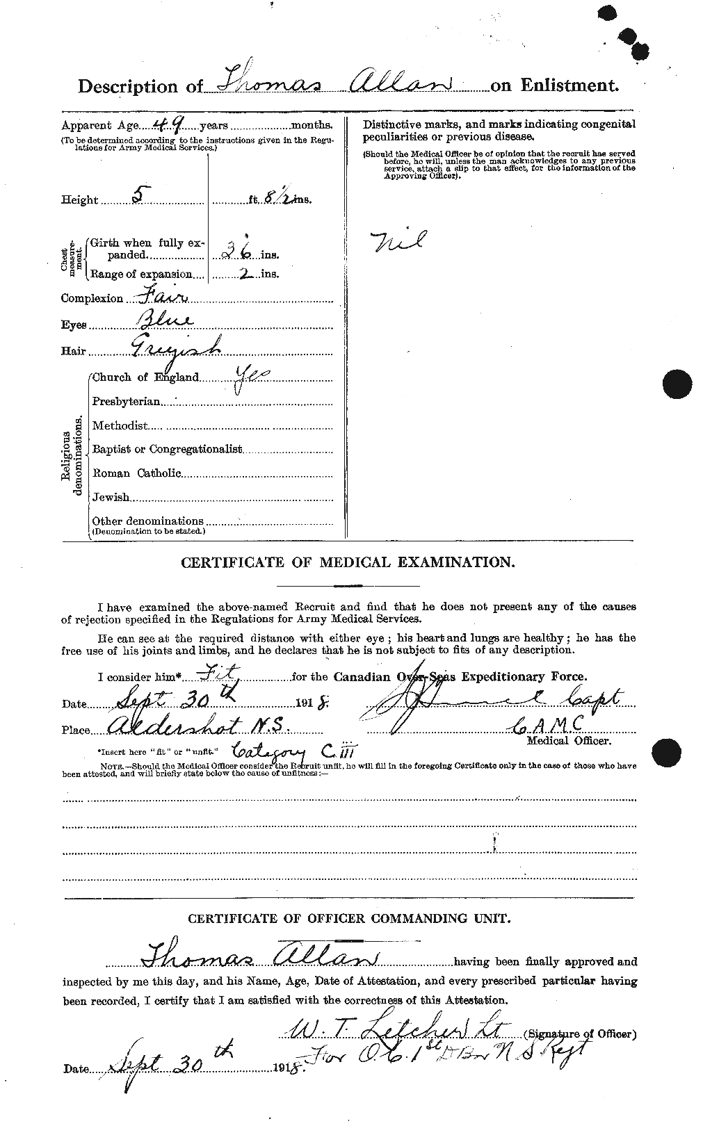 Personnel Records of the First World War - CEF 206985b
