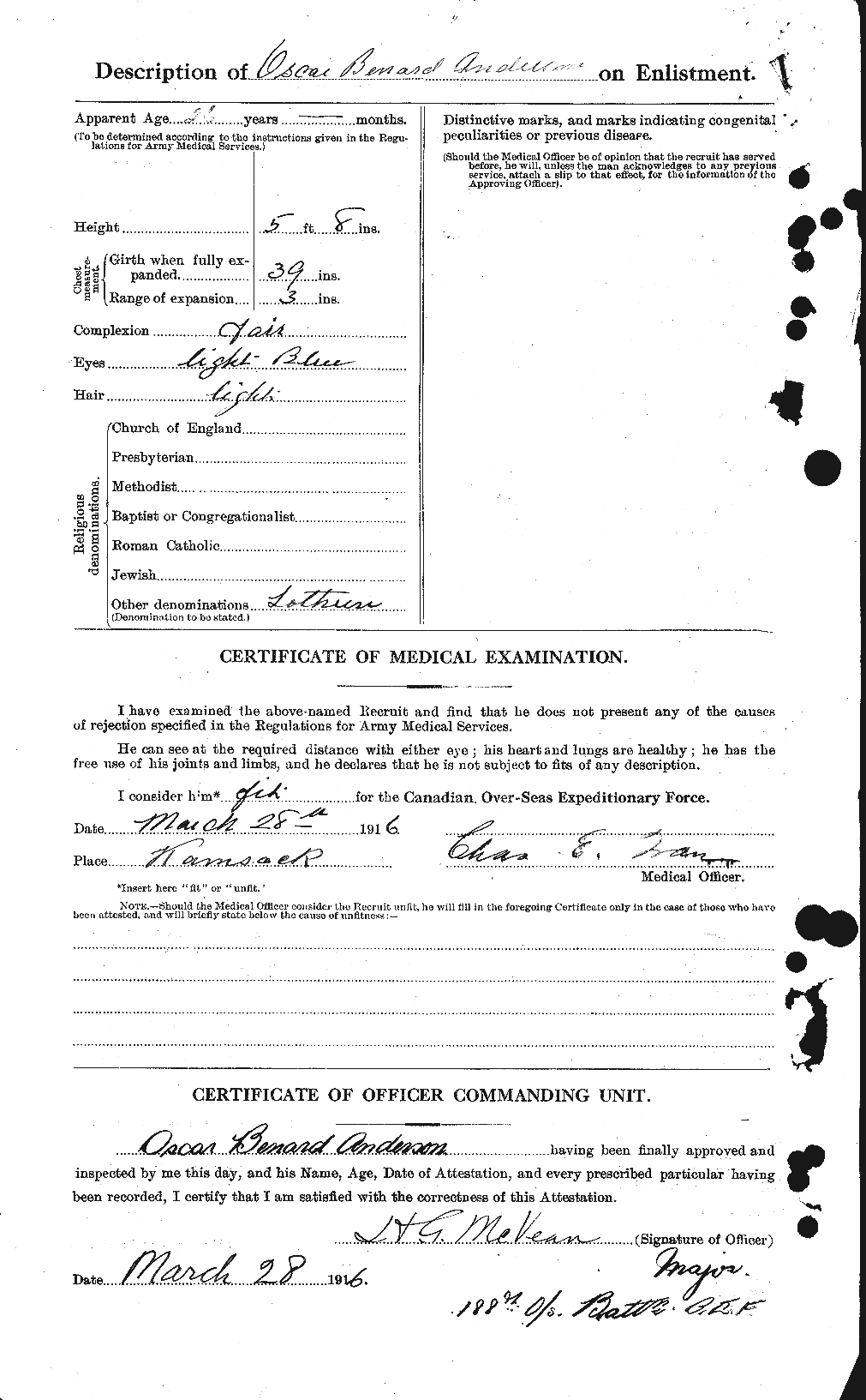Personnel Records of the First World War - CEF 207381b