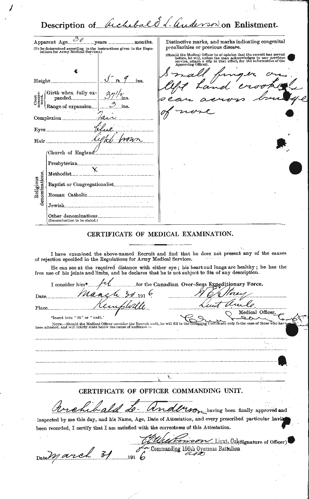 Personnel Records of the First World War - CEF 209341b