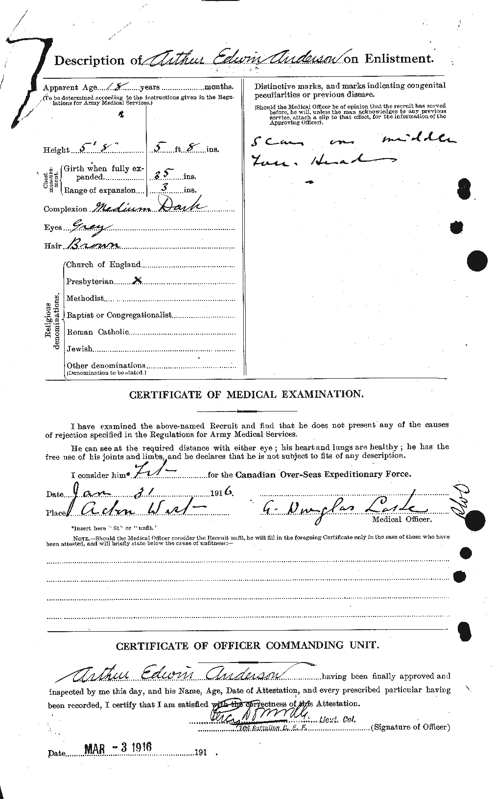 Personnel Records of the First World War - CEF 209359b