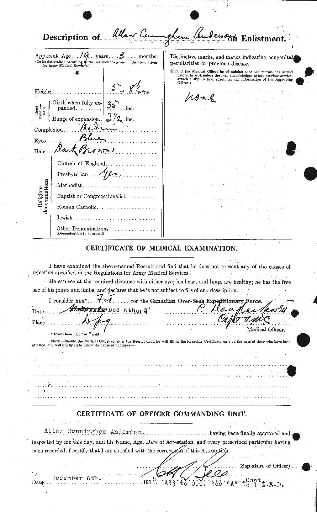 Personnel Records of the First World War - CEF 209444b