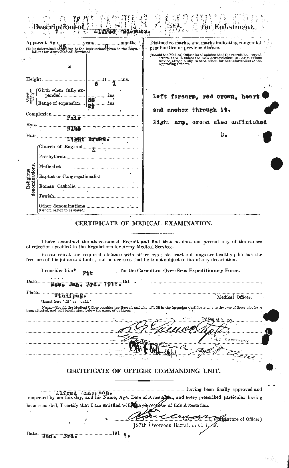 Personnel Records of the First World War - CEF 209462b