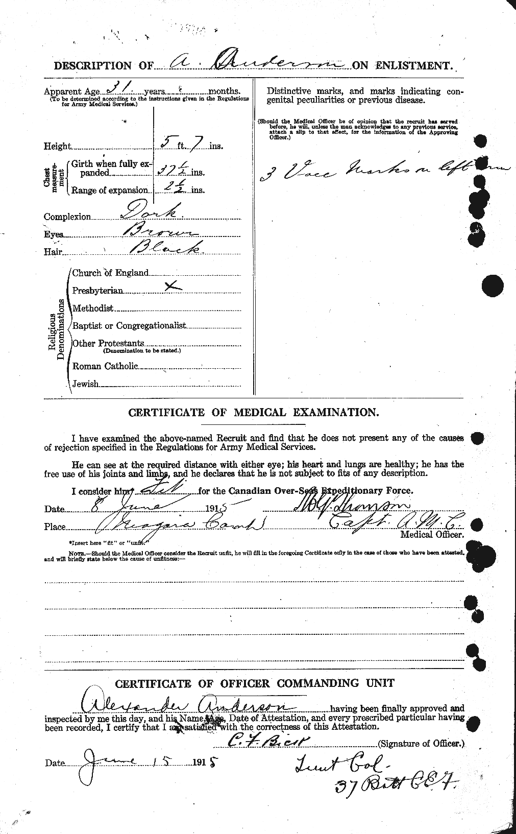 Personnel Records of the First World War - CEF 209514b