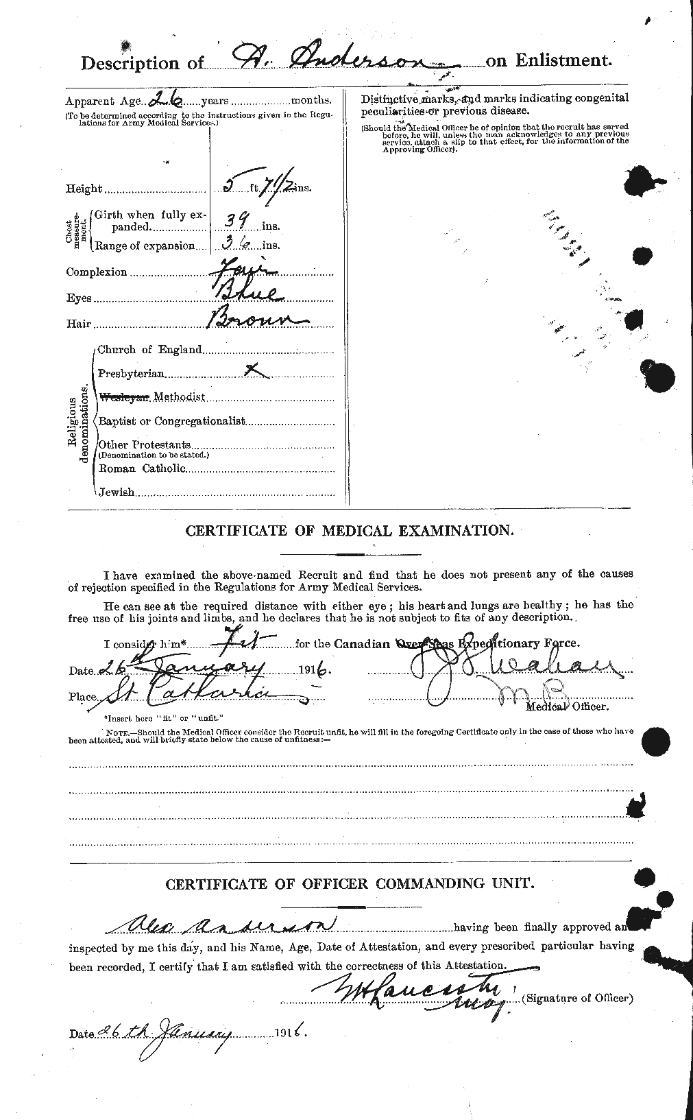 Personnel Records of the First World War - CEF 209522b