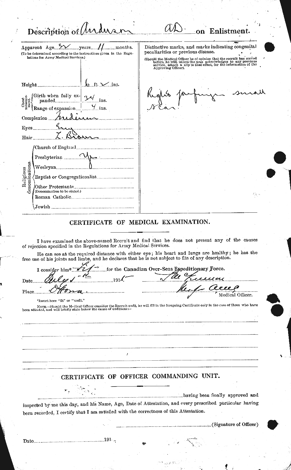 Personnel Records of the First World War - CEF 209585b
