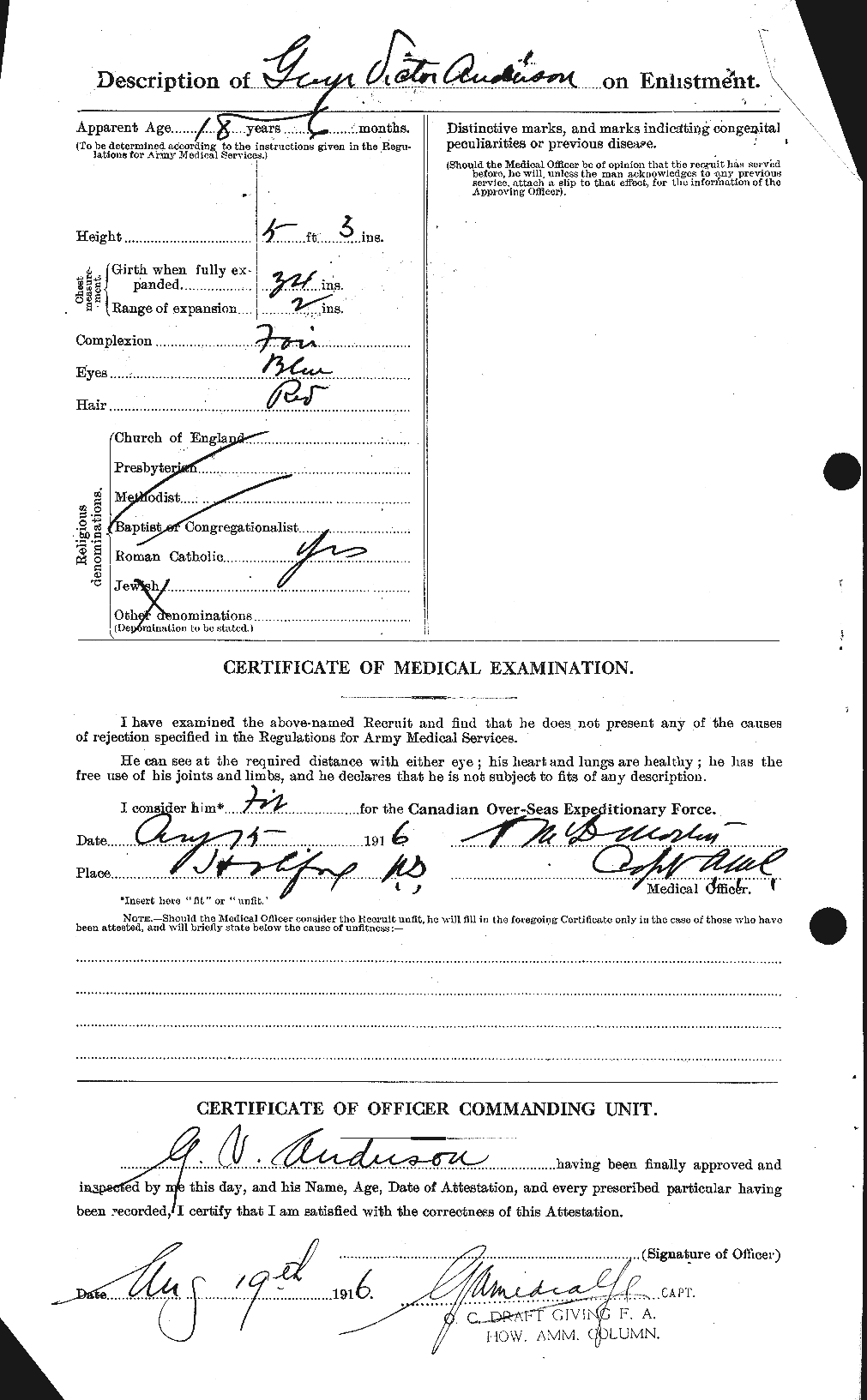 Personnel Records of the First World War - CEF 209695b
