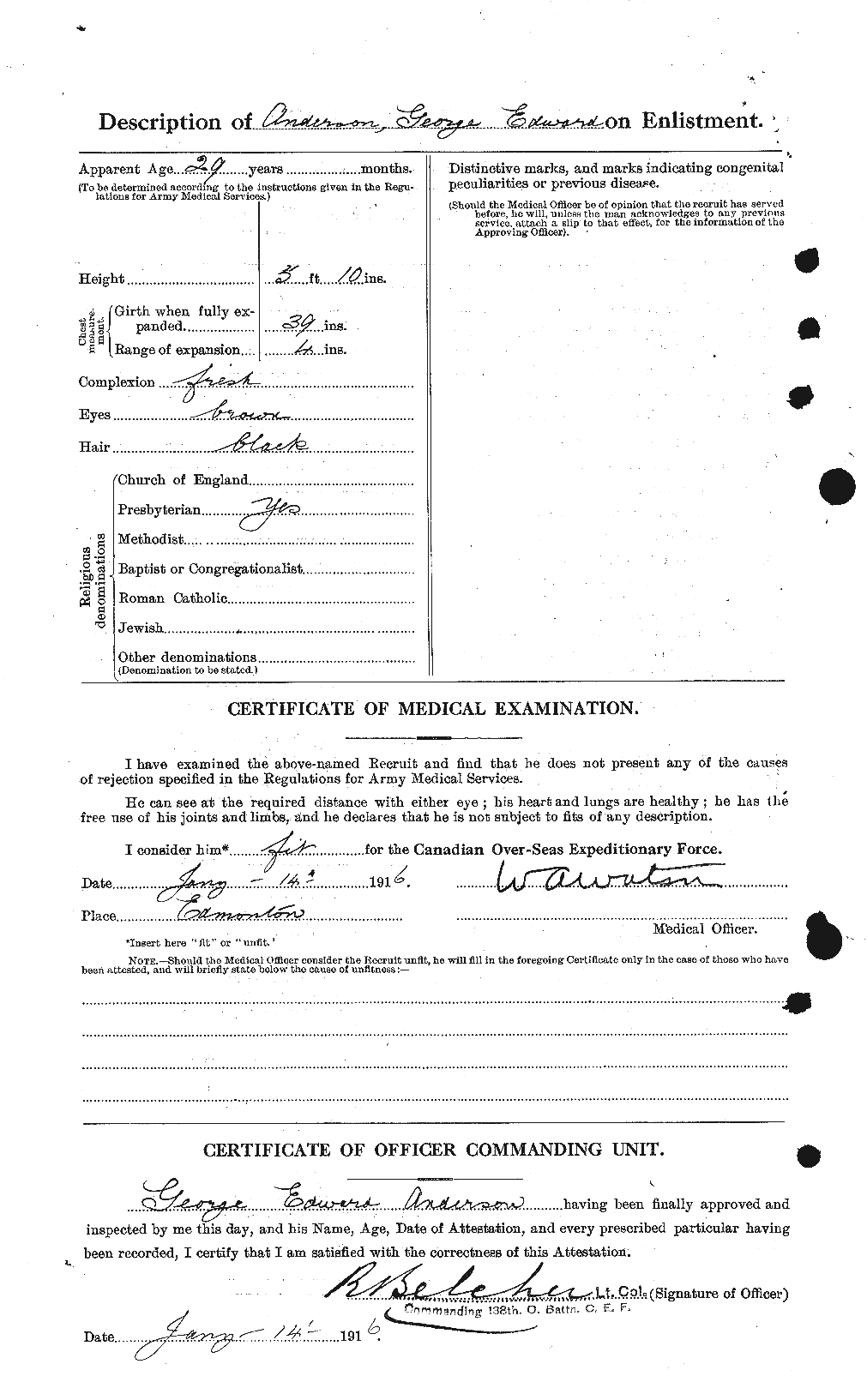 Personnel Records of the First World War - CEF 209732b