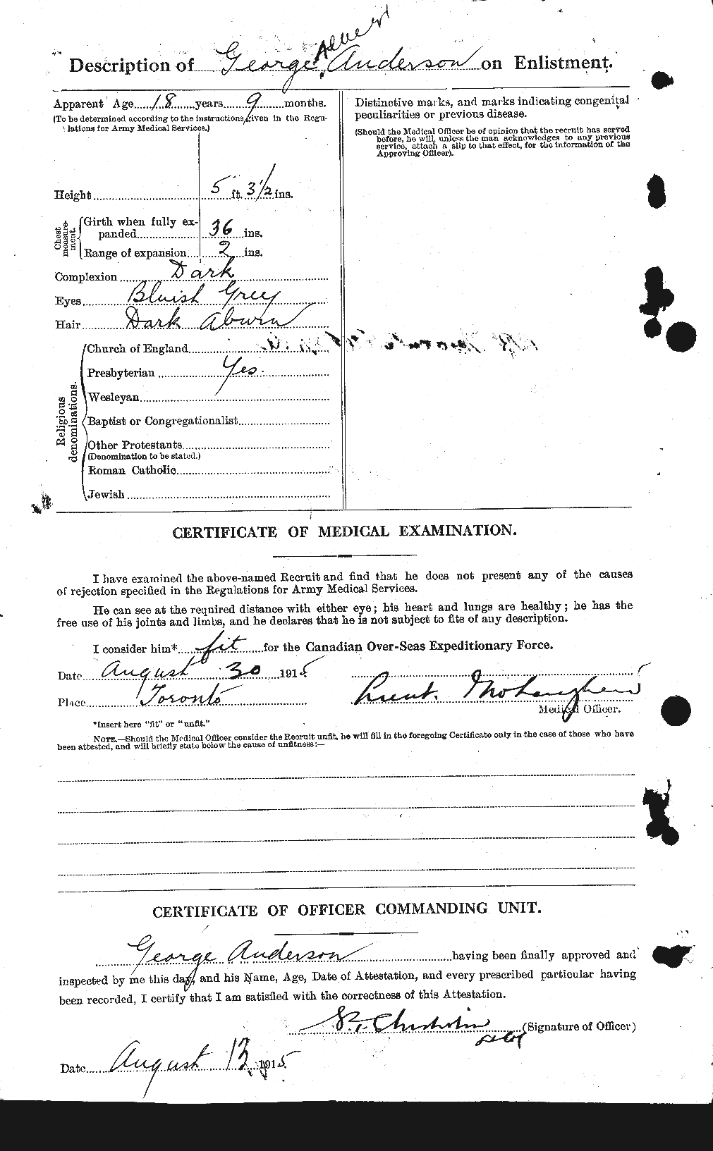 Personnel Records of the First World War - CEF 209744b